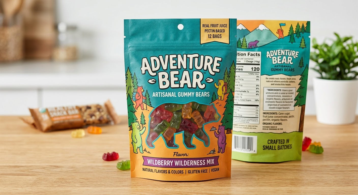 Adventure Bear Artisanal Gummy Bears